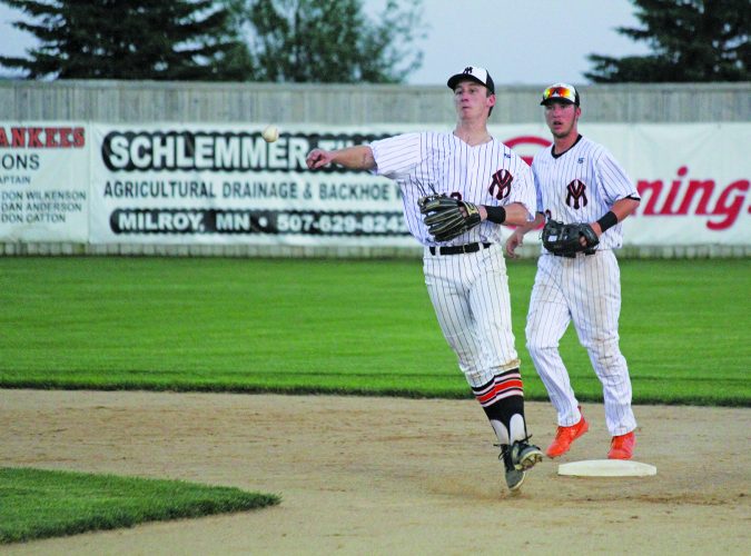 AMATEUR BASEBALL Milroy Yankees fall short to Bird Island, 51 News